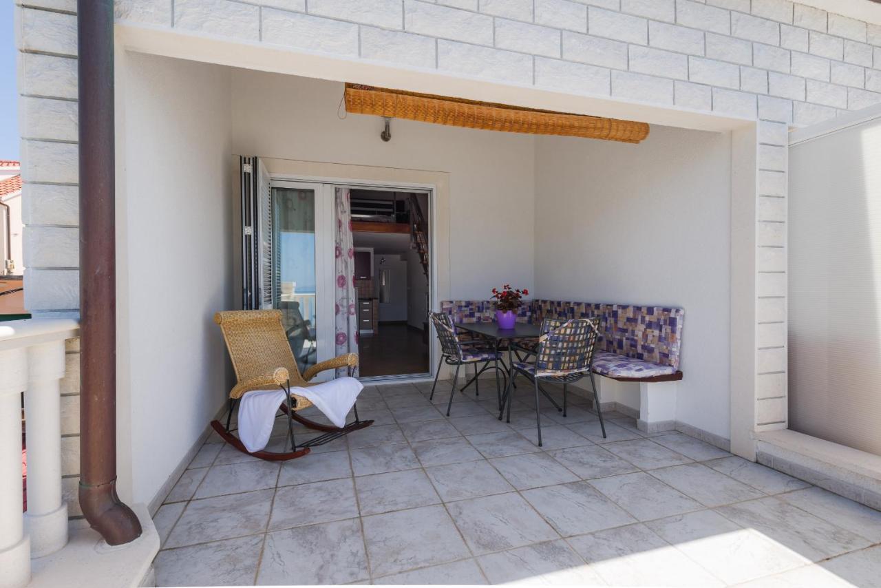 Luxury Bellavista Amazing Sea Holidays With Private Beach & Parking Milna  Esterno foto