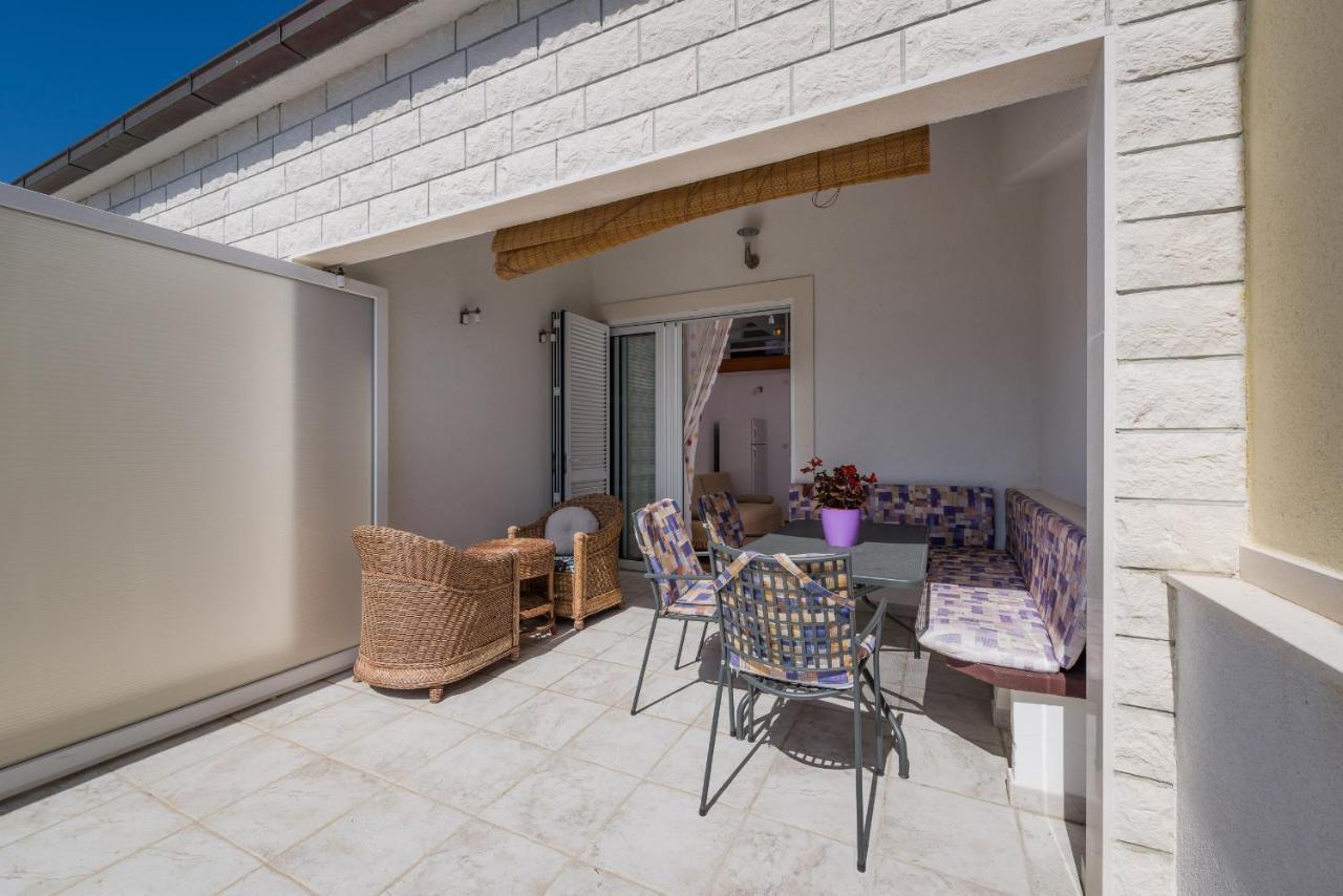 Luxury Bellavista Amazing Sea Holidays With Private Beach & Parking Milna  Esterno foto